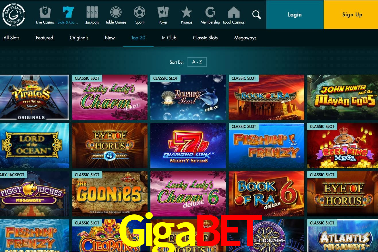 Descubra o Mundo do Cassino Online com Gigabet